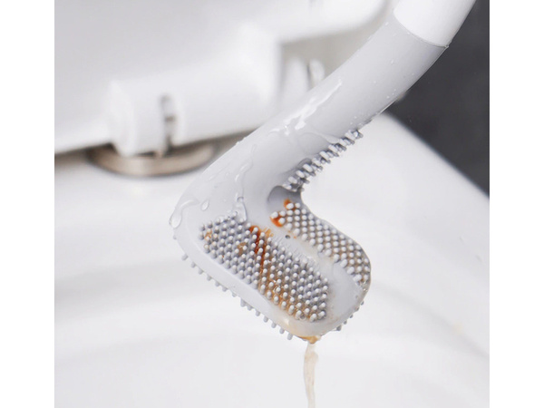Silikonová štětka na wc hygienický háček na wc