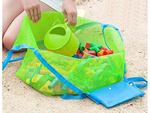 Sac de plage shopping jouets de plage léger xxl sac grand filet