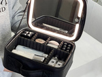 Kosmetiktasche kosmetikkoffer reiseveranstalter schatulle led-spiegel
