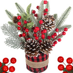 Christmas table centrepiece desk decoration christmas table decoration