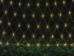 Svetlobna zaslonska zavesa 160led božičnih luči usb pilot bela bela 2x2.6m