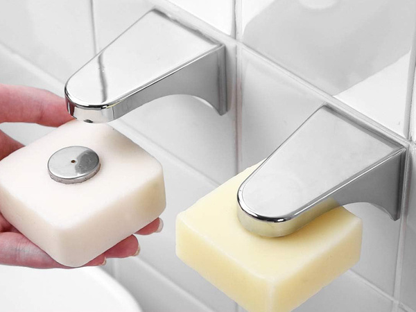 Jabonera magnética para colgar jabonera magnética de pared moderna