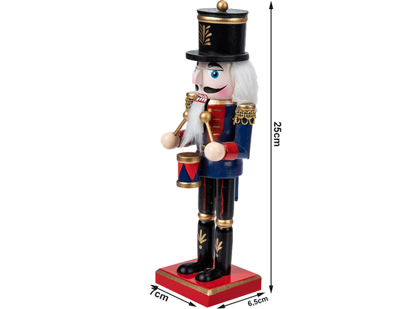 Nutcracker wooden soldier decorative christmas figurine gift