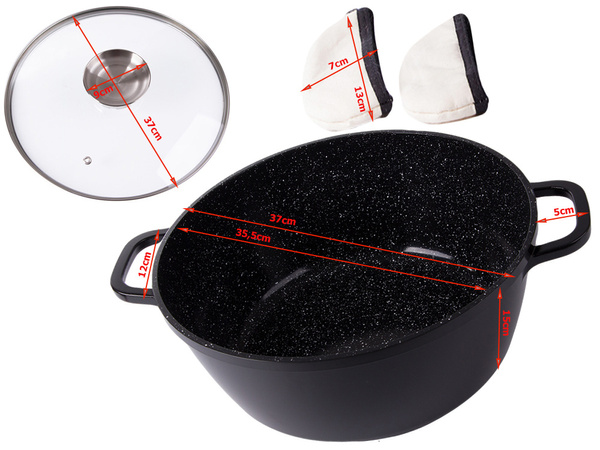 Hrnec s poklicí 12,6 l indukční aromatizátor