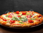 Elektrischer pizzaofen 1000w antihaftbeschichtung schnelles backen