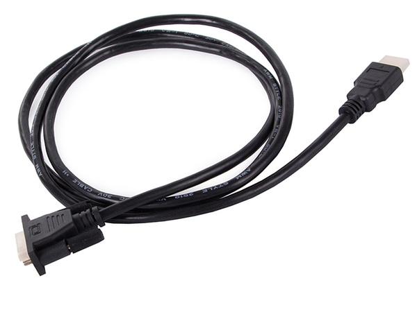 Kabel vga - hdmi 2m gold złote złącza full hd przewód d-sub