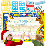 Water painting mat large accessories stencil