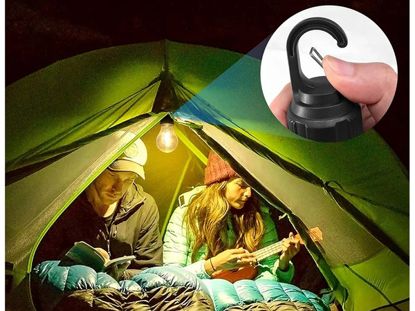 Led kemping izzó kemping fénytartó függő 3 üzemmódok