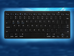 Brezžična tipkovnica bluetooth za pc ipad mac majhna tanka nizkoprofilna