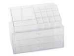 Casket organiser for cosmetics jewellery watches