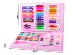 Artist's set for painting in the case 86 pcs
