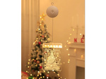 3d stained glass window decoration christmas lights