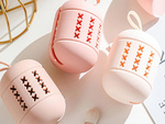 Make-up sponge holder silicone hanging cosmetics container