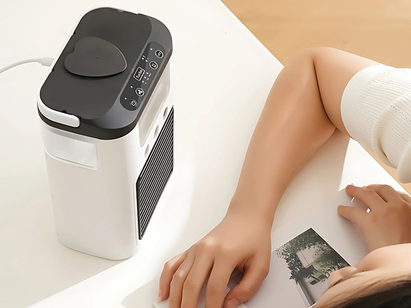 Galda ventilators ar ūdens mitrinātāju usb rgb rezultātā 3 ātruma līmeņi