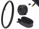 Bike rubber 28 inch 28 x 1.75/2.125 mit car butane ventilation av