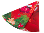 SAPIN DE NOËL MAT COUVERTURE DE NOËL EMBALLAGE CADEAU ROND