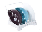 Dish drying rack lid rack
