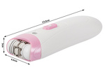 Epilator facial aparat de ras corp trimmer femei baterie perie