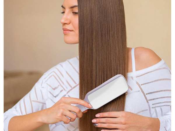 Brosse à cheveux autonettoyante pour peigner peigne antistatique