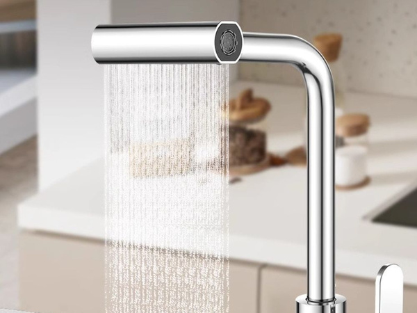 Perlator kraani pikendus pöörlev piskamisvõimalusega vannikraanile 4 režiimi