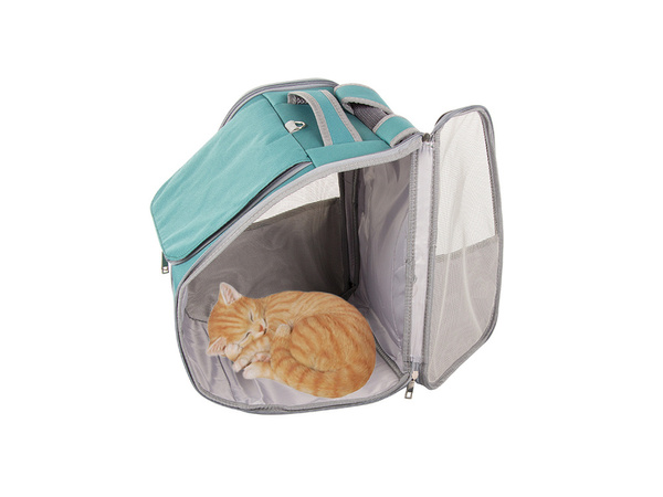Sac de transport rucsac pisica câine mesh rucsac