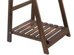 Stehendes blumenbeet aus holz leiter drei regale pflanzenregal