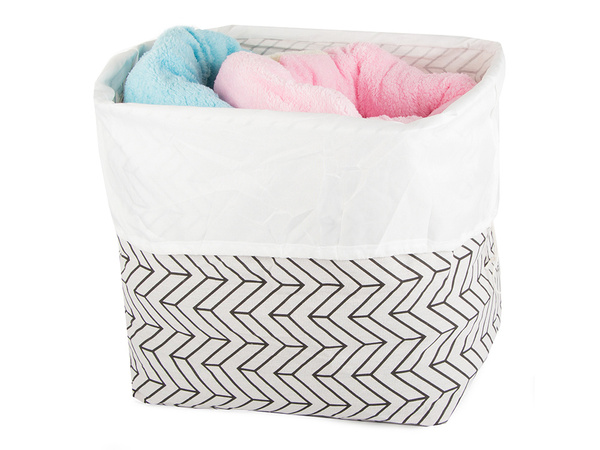 Salokāms grozs veļas rotaļlietām liels slēdzams