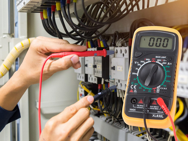 Digitales strommessgerät multimeter spannungsprüfgerät