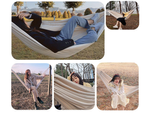 Single-space material hammak 200x80 cover boho bag with ropesha