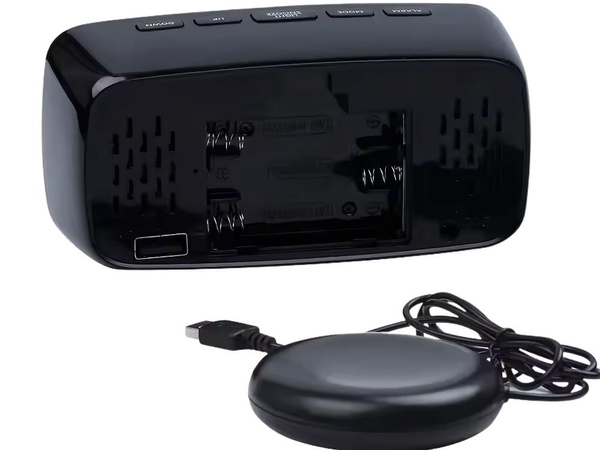 Elektroninis žadintuvas su vibraciniu kilimėliu led skaitmeninis tinklo žadintuvas