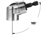 Adaptador angular destornillador vaso soporte hexagonal
