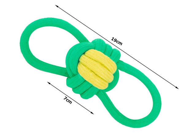 Dog toy chew tug rope strong long