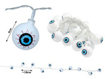 Lights 10 led hanging eyes halloween 200cm glowing decoration eye decoration