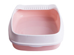Soldna cat litter box open with frame toilet for litter + shovel large