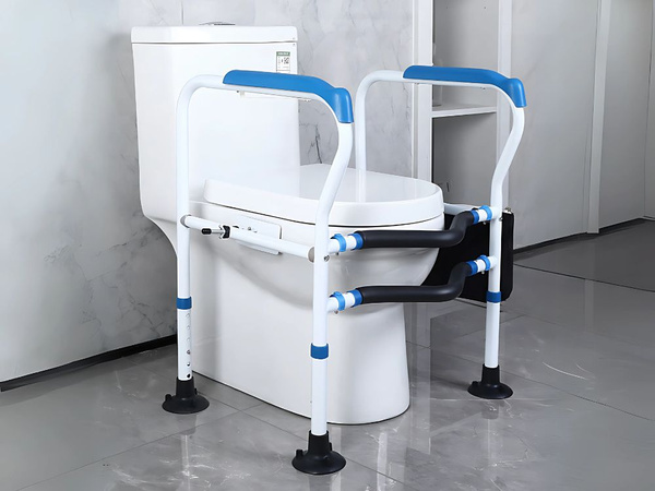 Poignée de toilette main courante réglable stable pour les personnes âgées