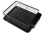 Drying rack dish drainer large tray