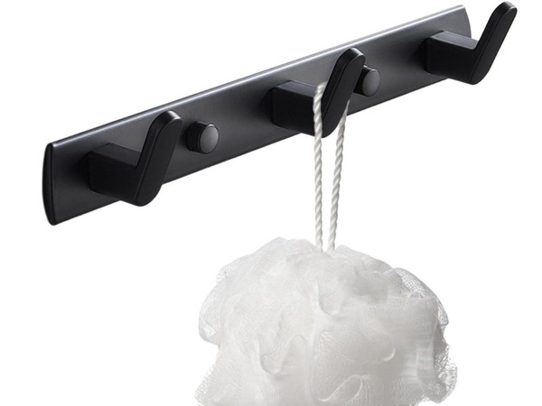 Obešalnik za kopalnico za oblačila, brisače, kuhinjo stenski obešalnik loft 24,5 cm