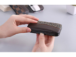 Nail art kit manichiură pedichiură caz clești de unghii 7 articole