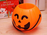 Halloween vedro tekvica cukrovinky kontajner veľký