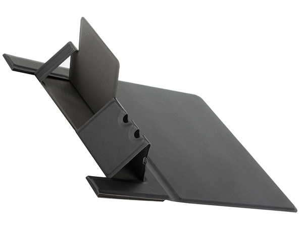 Mouse pad wireless inductive charger for phone organizer