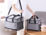 Thermal bag lunch box picnic food for the beach for drinking fridge 16l