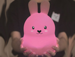 Bērnu nakts gaismas rezultātā trusis touch rgb tālvadības pults