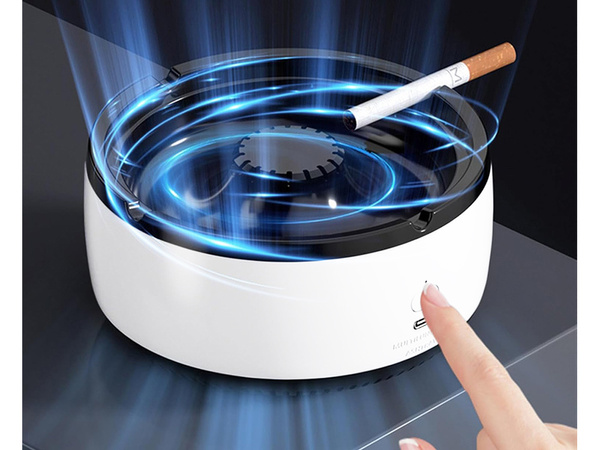 Cendrier intelligent pour voiture, nettoyant sans fumée auto-extinguible