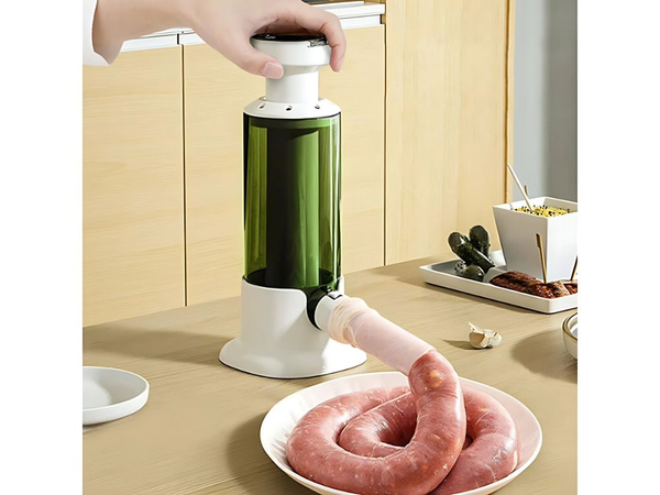 Handwurstfüller mit 4 spitzen vertikale spritzmaschine