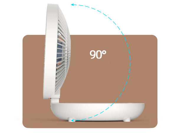 Stolový ventilátor skladací ventilátor bezdrôtový stolový klip stojaci