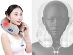 Neck massager soft travel cushion for car aeroplane