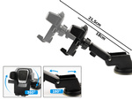 Support de voiture pour téléphone, pare-brise, cockpit, solide