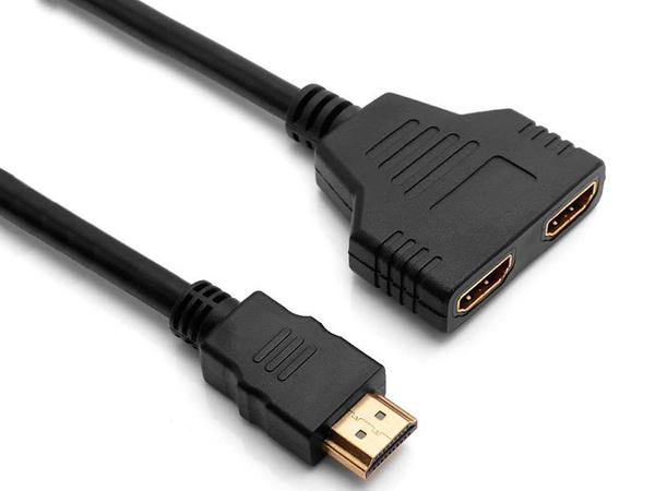 Splitter hdmi splitter 2 port fhd