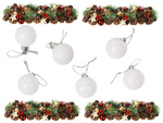 Vianočné ozdoby na stromček 3cm set 36ks vianočné ozdoby na stromček miscellaneous