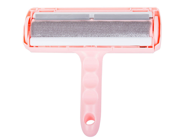 Brush roller roller for cleaning off dog hair